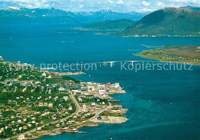 Sortland Fliegeraufnahme