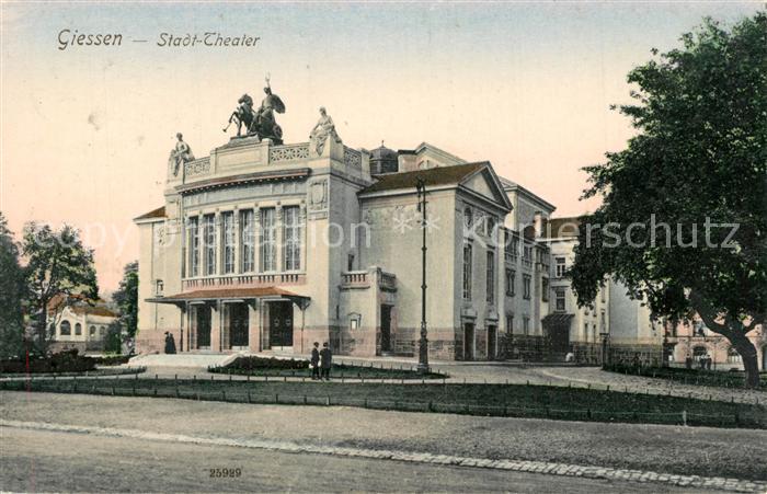 Giessen Lahn Stadt Theater