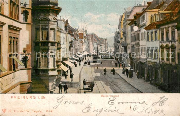 Freiburg Breisgau Kaiserstrasse
