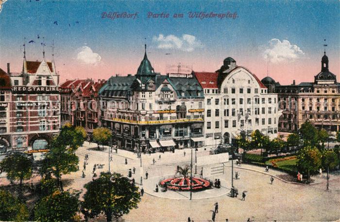 Duesseldorf Partie am Wilhelmsplatz