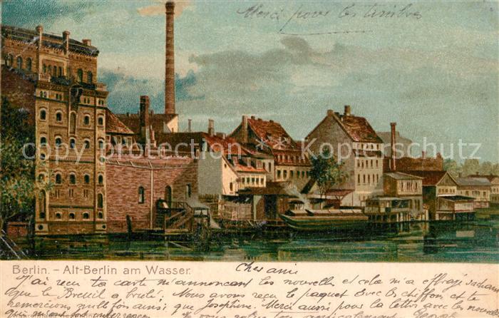 Berlin Alt-Berlin am Wasser
