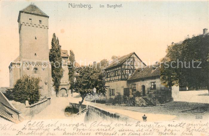 Nuernberg Im Burghof