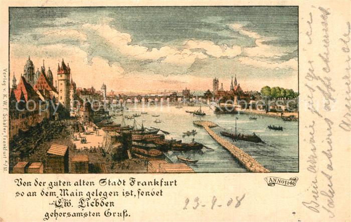 Frankfurt Main Panorama