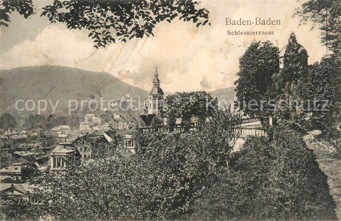 Baden-Baden Schlossterrasse