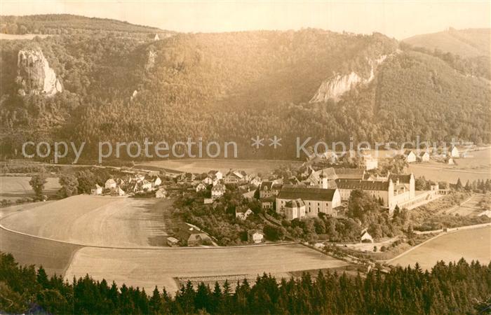 Beuron Donautal Panorama Kloster