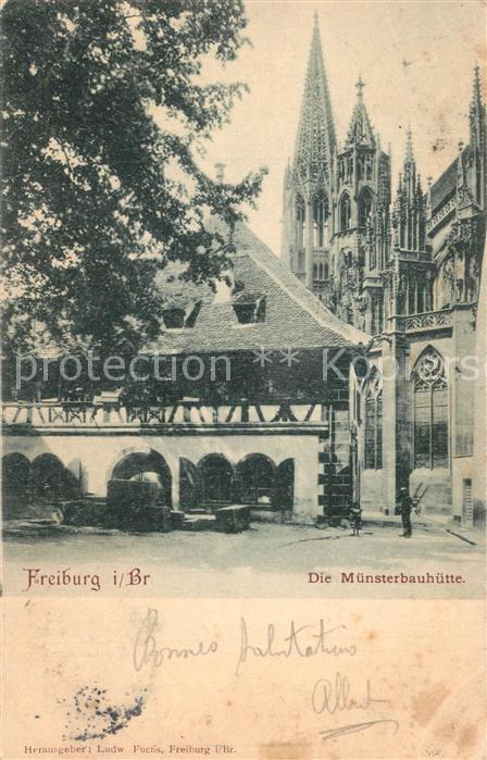 Freiburg Breisgau Die Muensterbauhuette