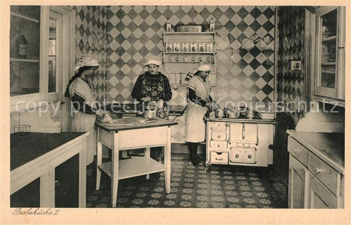 Mainz Rhein Haushaltungsschule St Josefstift Probekueche II