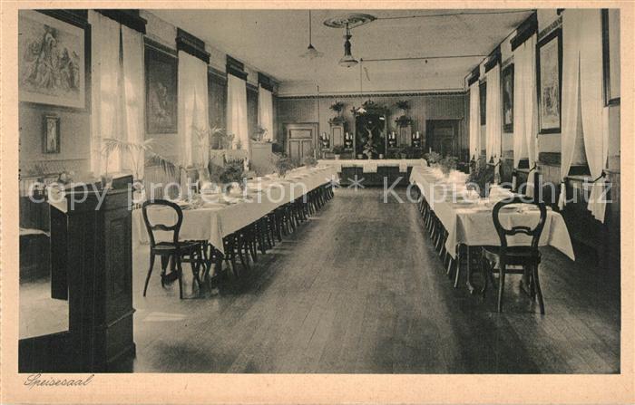 Mainz Rhein Haushaltungsschule St Josefstift Speisesaal