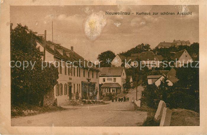 Neuweilnau Kurhaus zur schoenen Aussicht