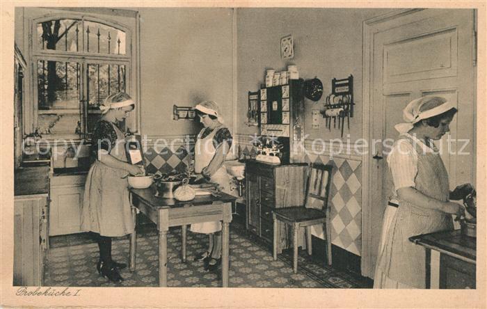 Mainz Rhein Haushaltungsschule St Josefstift Probekueche I