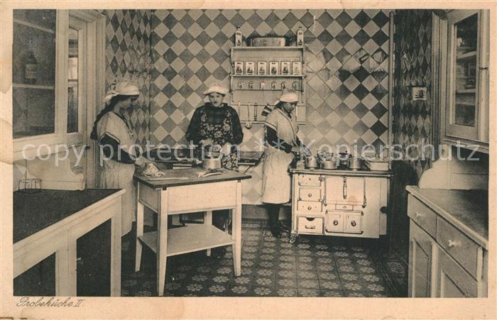 Mainz Rhein Haushaltungsschule St Josefstift Probekueche II