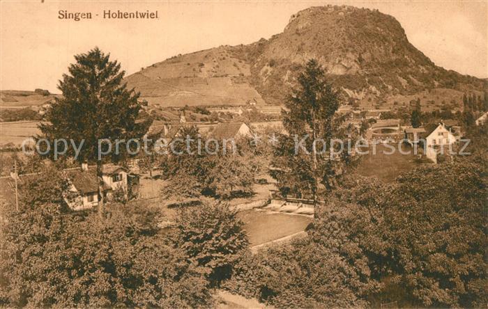Singen Hohentwiel Panorama