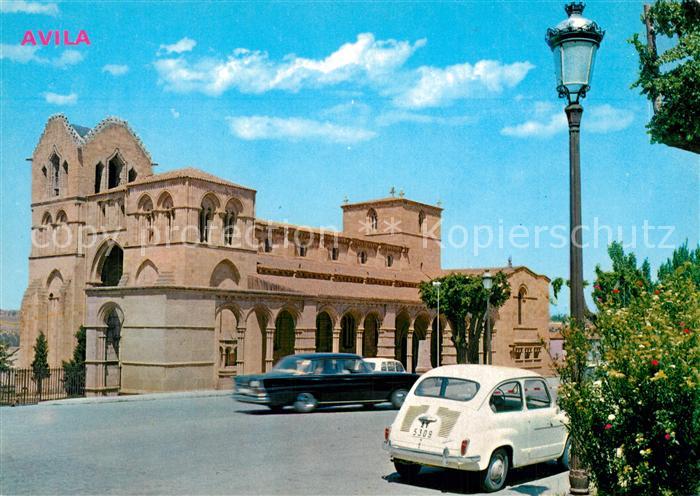 Avila Espana Iglesia San Vicente