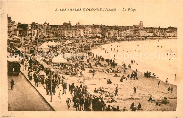 Les Sables-d Olonne La plage