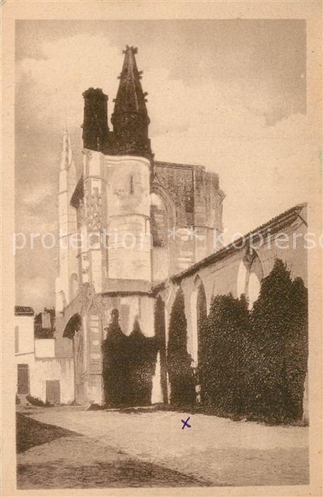 Saint-Martin-de-Re Ruines de l'ancienne eglise fortifiée