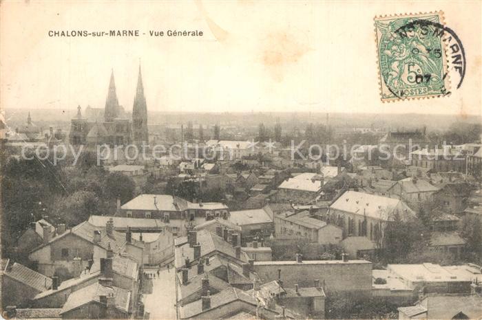 Chalons-sur-Marne Vue Generale