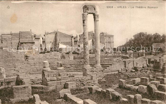 Arles Bouches-du-Rhone Théâtre Romain