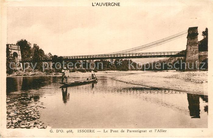 Issoire Pont de Parentignat et l'Allier