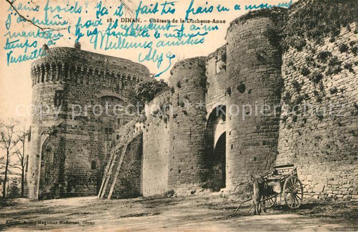 Dinan 22 Chateau de la Duchesse Anne