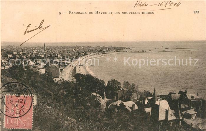 Le Havre Panorama et les nouvelles digues