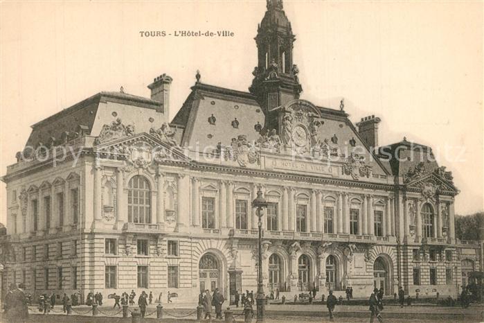 Tours Indre-et-Loire Hôtel de Ville Rathaus