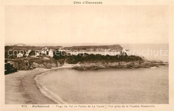 Rotheneuf Plage du Val et Pointe de la Varde vue
