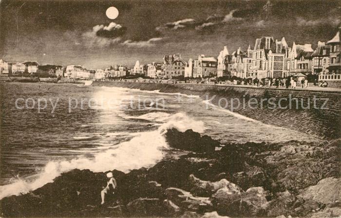 Parame Effet de lune sur la plage