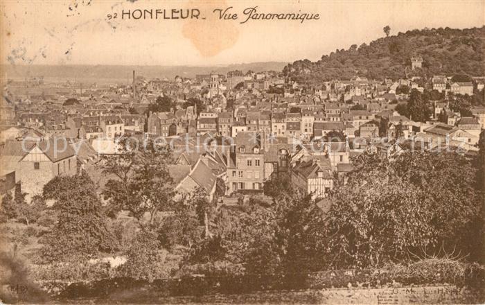 Honfleur Vue panoramique