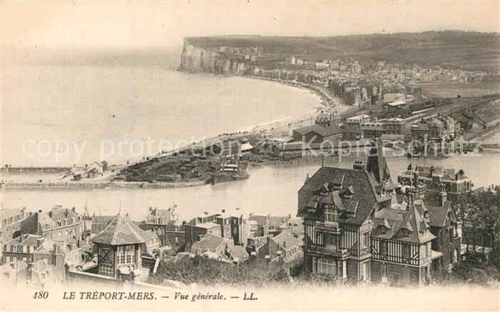 Le Treport Mers Vue Generale