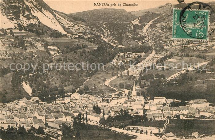 Nantua Vue prise de Chamoise