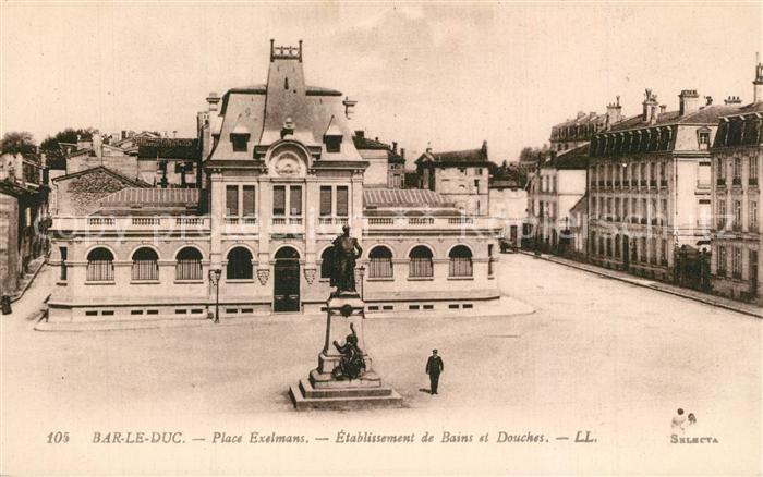 Bar-le-Duc Place Exelmans Monument Etablissement de Bains et Douches