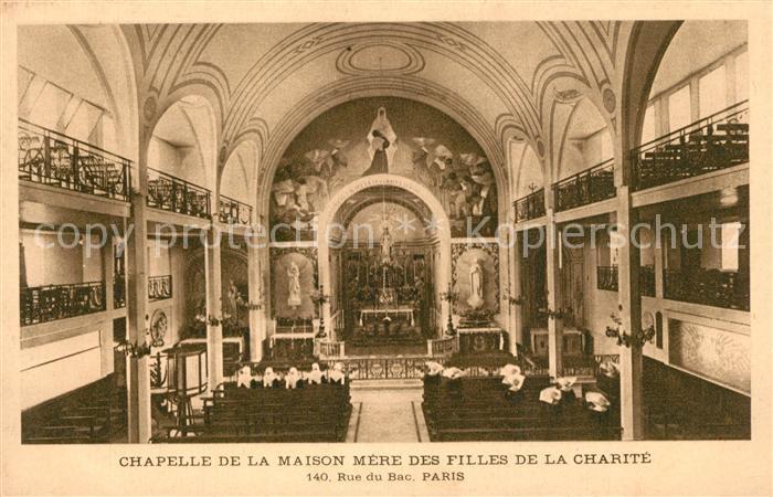 Paris Intérieur de la Chapelle de la Maison Mère des Filles de la Charité