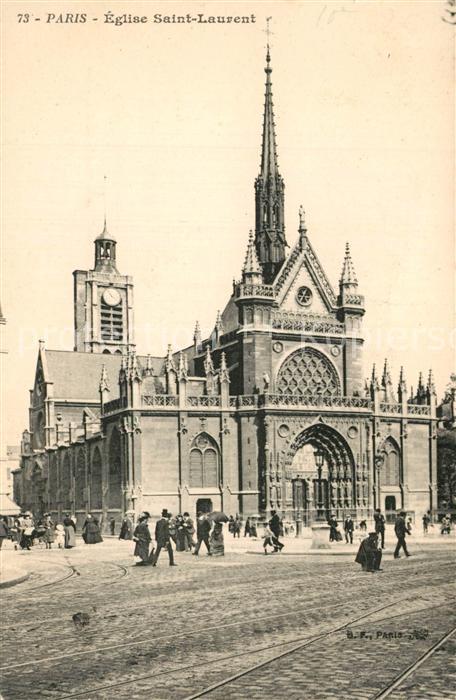Paris Eglise Saint Laurent