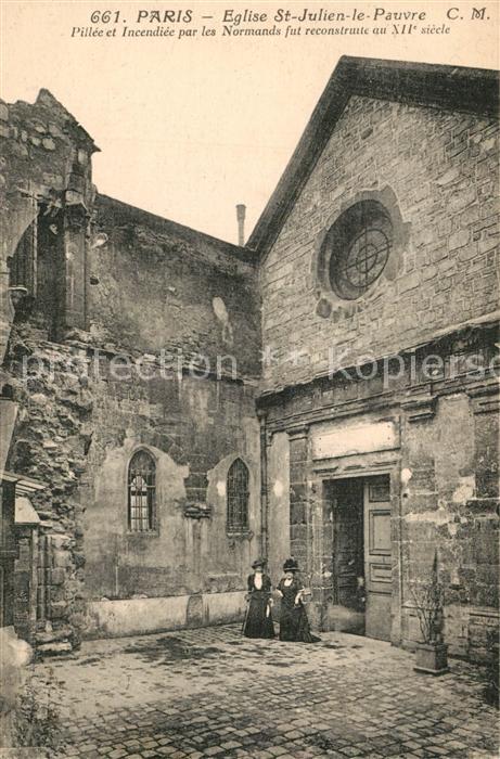 Paris Eglise Saint Julien le Pauvre