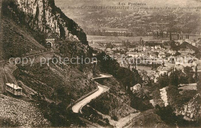 Cauterets Route de Cauterets a Pierrefitte Tunnel