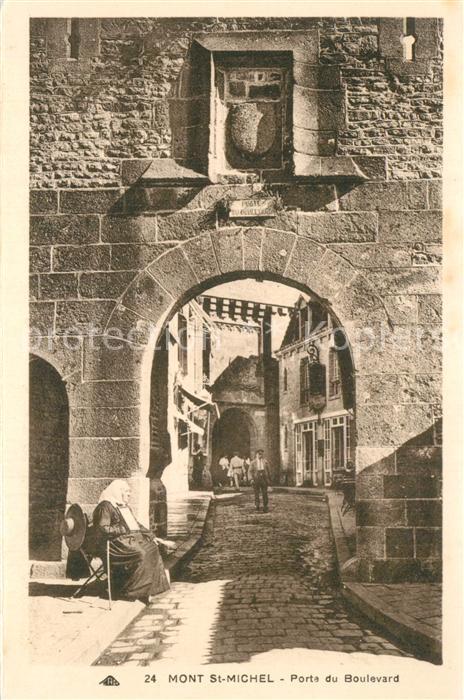 Mont-Saint-Michel Porte du Boulevard