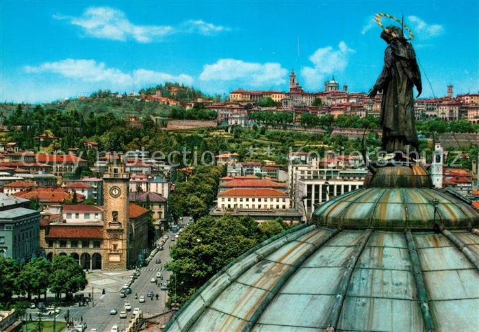 Bergamo Centro vista delle cinquecentesche mura venete