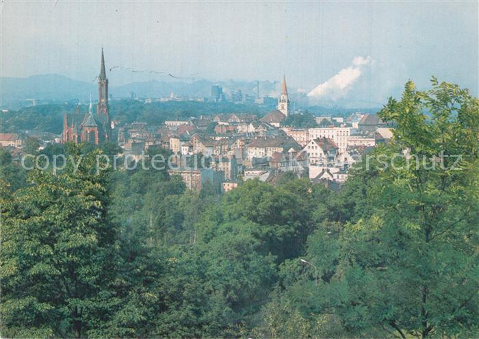 Walbrzych Waldenburg Stadtpanorama Industrie