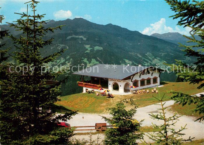 Zell Ziller Tirol Bergrestaurant Wiesn Alm Zillertaler Alpen
