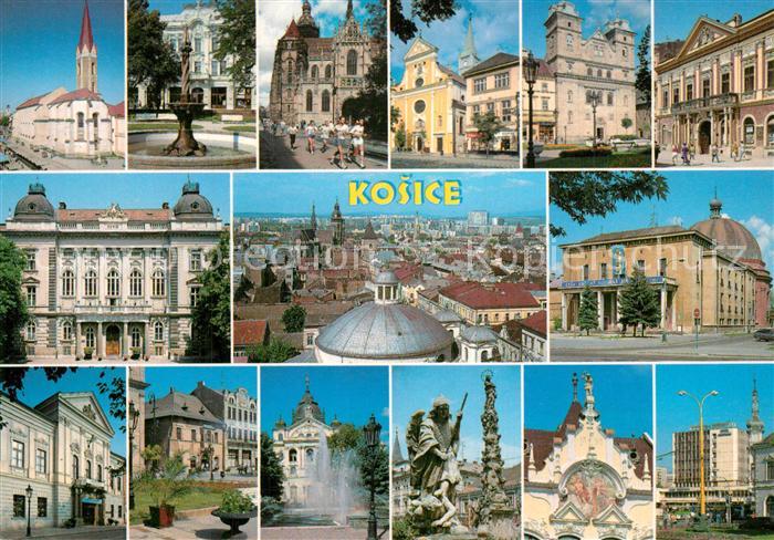 Kassa Kosice Kaschau Slovakia Sehenswuerdigkeiten der Stadt