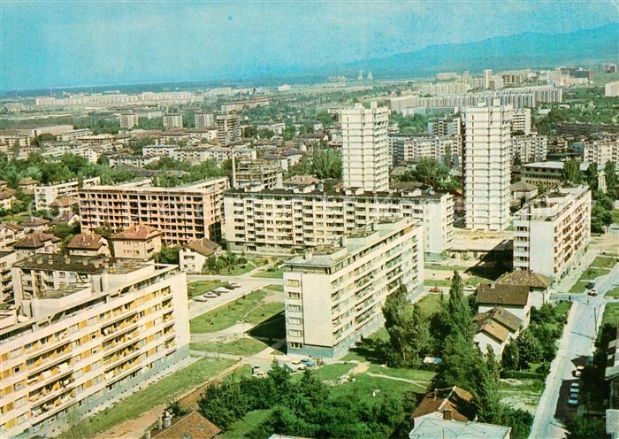 Sofia Sophia Neue Stadtviertel Wohnsiedlung Hochhaeuser Fliegeraufnahme