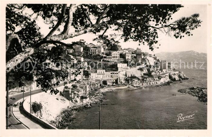 Marseille Bouches-du-Rhone Promenade de la Corniche
