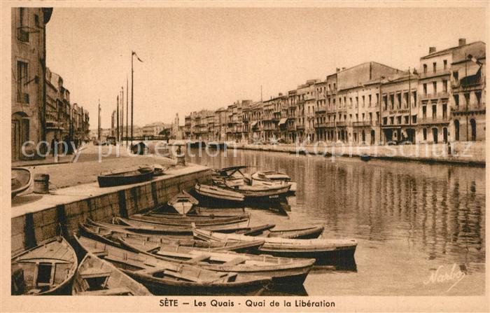 Sete Cette Les Quais Quai de la Libération