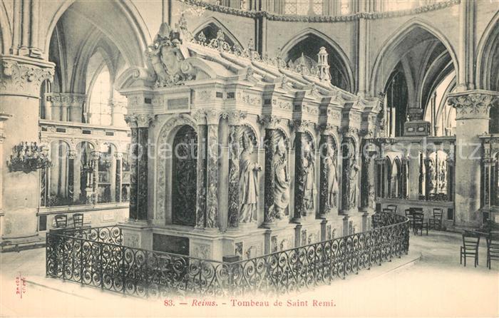 Reims Champagne Ardenne Tombeau de Saint Remi