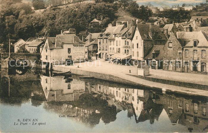 Dinan 22 Le port et le quai