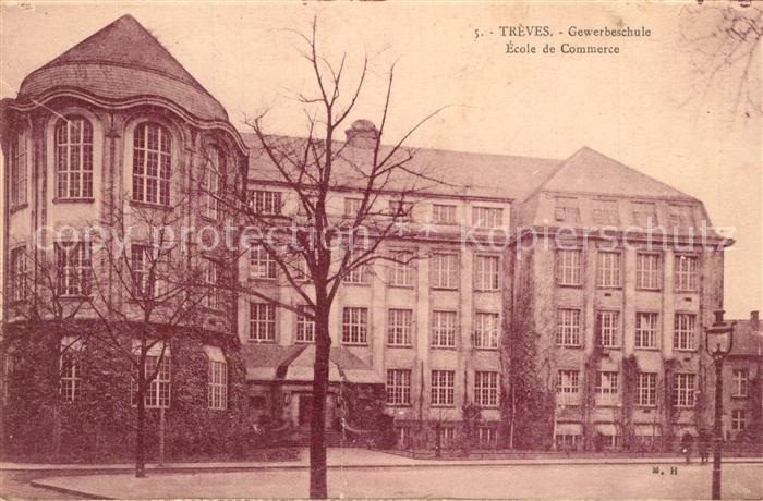 Treves Trier Ecole de Commerce Gewerbeschule
