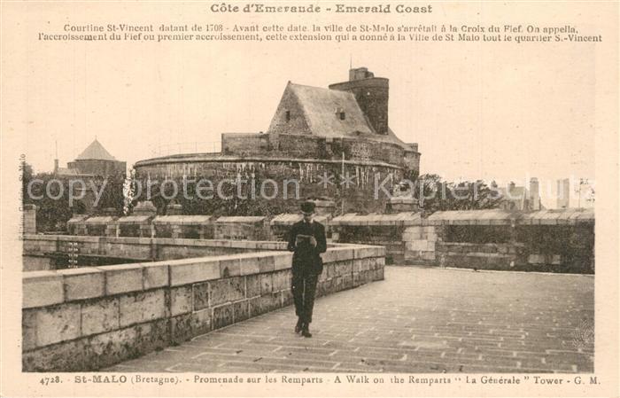 Saint-Malo 35 Promenade sur les remparts