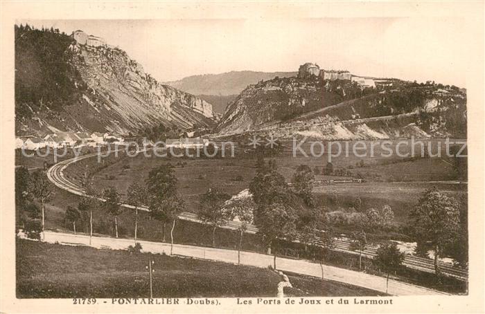 Pontarlier Doubs Les Ports de Joux et du Larmont