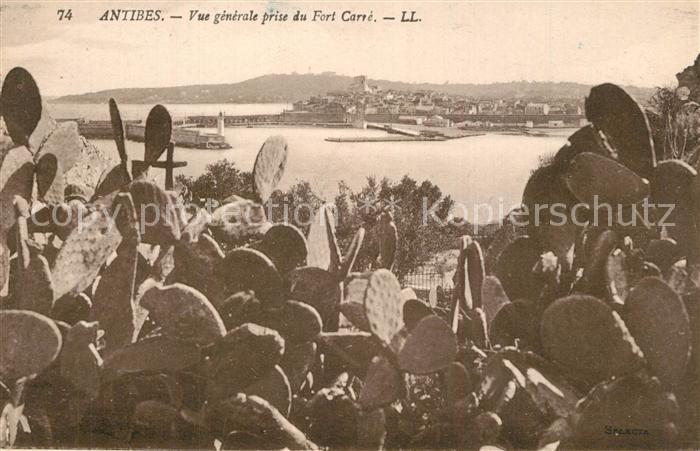 Antibes Alpes Maritimes Vue Generale prise du Fort Carré