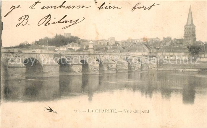 La Charite-sur-Loire Vue du pont
